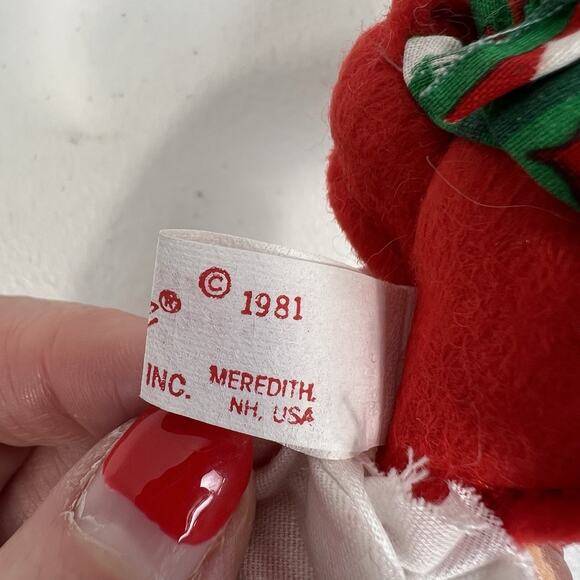 Annalee Doll Vintage 1981 Mrs Claus 5 Inch Doll Christmas Holiday Decoration - Picture 8 of 9